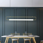 Ray Suspension, 2 Couleurs Noir et Or 100cm - Neutralighting