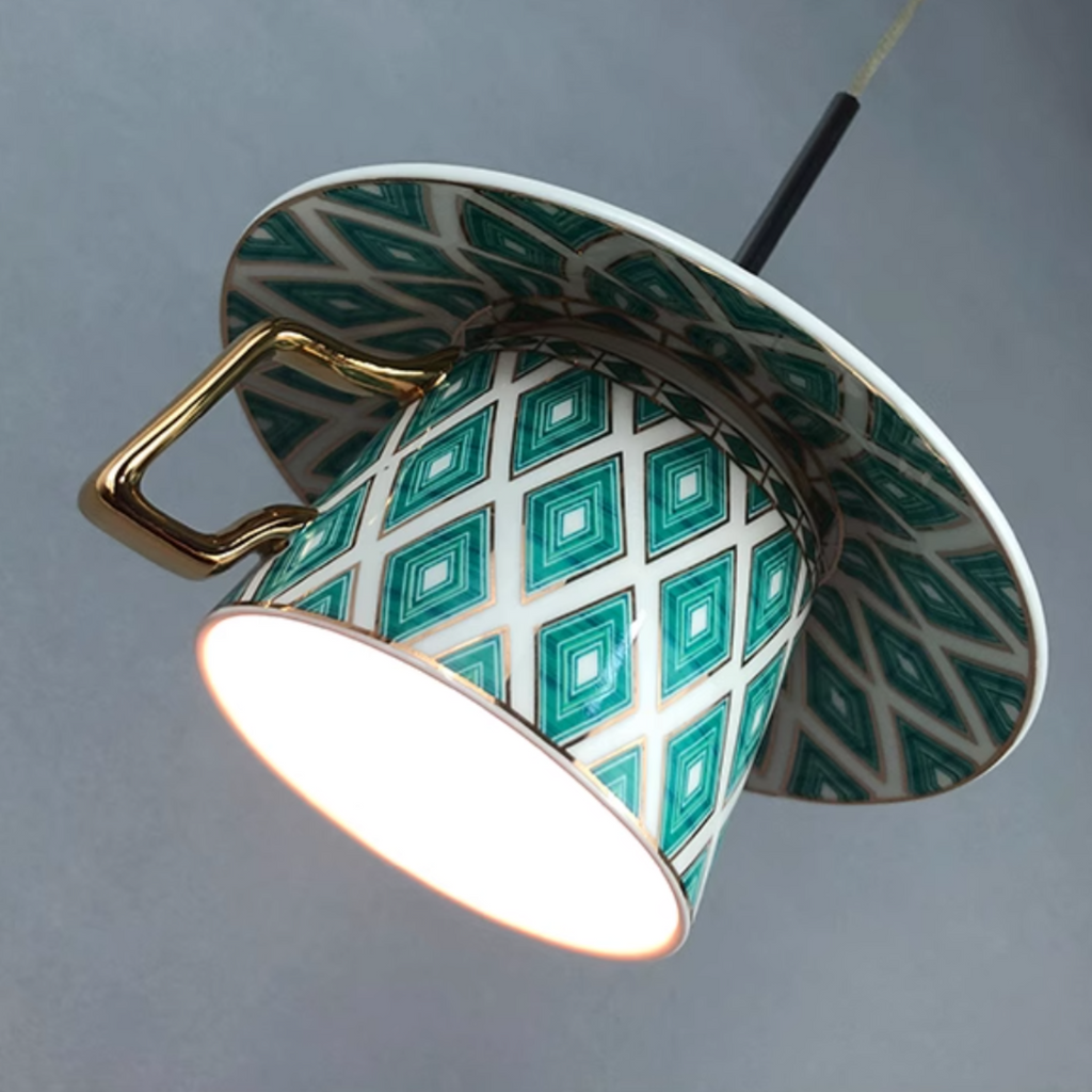 Valentina Millésime Argyle Modèle Tasse Céramique Suspension Salon - Neutralighting