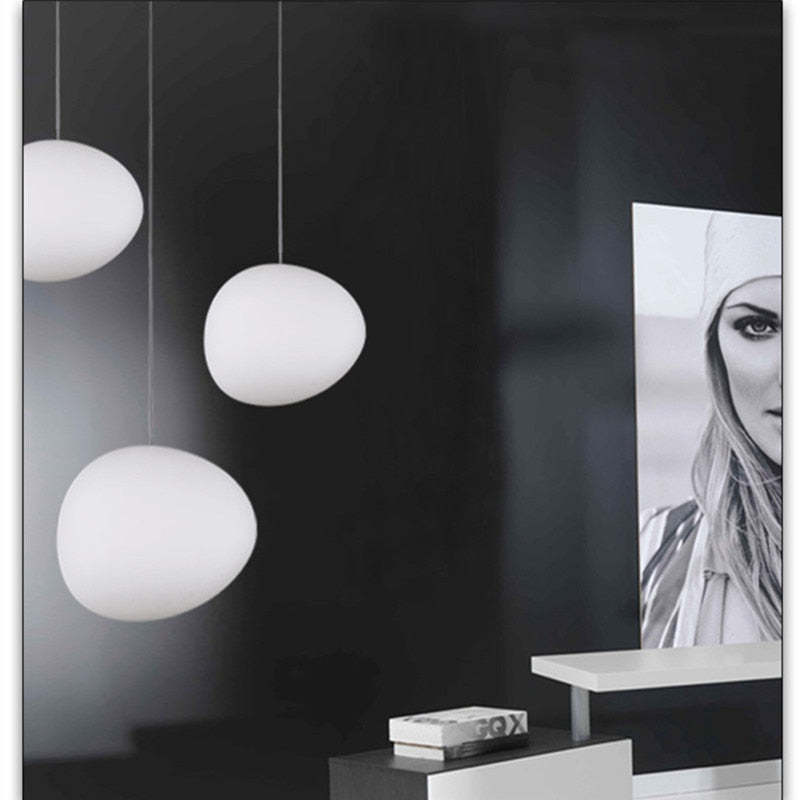 Elun Suspension en verre en forme d'œuf - Neutralighting