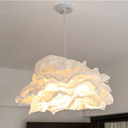 Ritta Wabi-sabi Nuage Métal Papier LED Suspension Étude Chambre à Coucher - Neutralighting