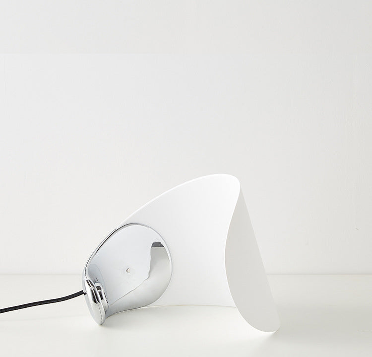 Aria Lampe de Table Lune Moderne, Métal/Acrylique, Blanc, Salon - Neutralighting