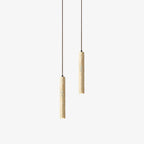 Olvynarae Suspension Cylindrique en Travertin - Neutralighting