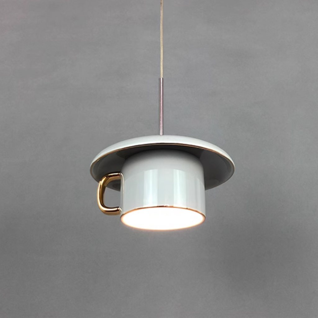 Valentina Urbain Tasse Céramique LED Suspension Salon - Neutralighting