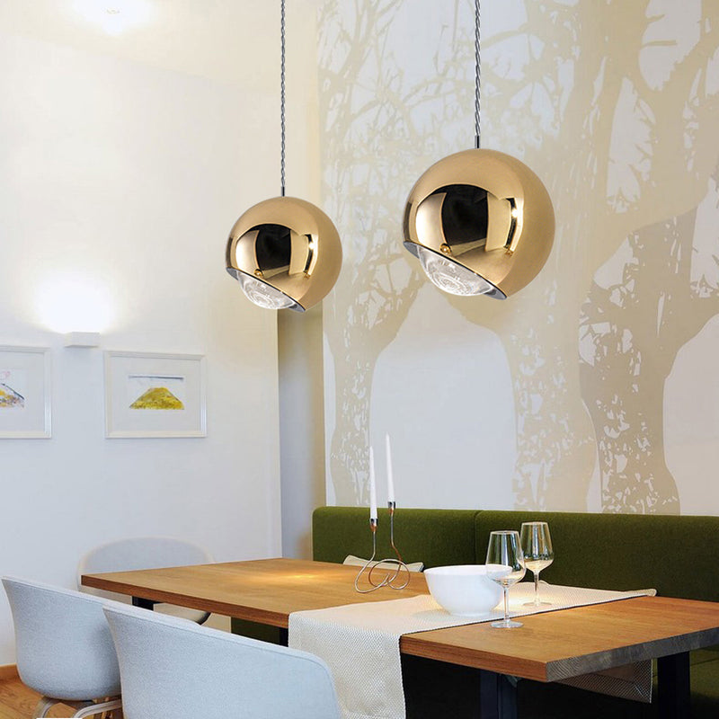 Valentina Design Moderne LED Luminaires Suspensions Or/Argent Chambre/Salon - Neutralighting
