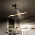 Arisha Suspension Linéaire Moderne, Métal, Doré, Salon - Neutralighting