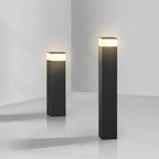 Ray Moderne LED Lampadaire Extérieure Noir Métal Allée Cour - Neutralighting