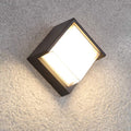 Ray Moderne LED Applique Murale Noir Métal/Acrylique Extérieur - Neutralighting