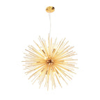 Valentina Design LED Suspension Or Métal Salle à manger Salon Chambre à coucher - Neutralighting