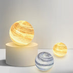 Myrah Lampadaire Boule Moderne Bleu/Curry de Lait Jardin - Neutralighting