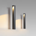 Ray Moderne Lampadaire Extérieur LED Noir Métal/Verre Jardin Couloir - Neutralighting