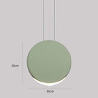 Valentina Suspension Ronde Simple, Métal/Résine, Noir/Vert/Brun/Gris/Blanc, Chambre à Coucher/Bureau - Neutralighting