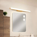 Quinl Applique Murale Miroir Linéaire Minimaliste. Bois. Noyer. Salon - Neutralighting