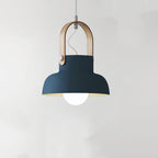 Valentina Vintage Suspension Noir/Orange Métal/Bois Chambre à coucher - Neutralighting
