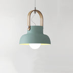 Valentina Vintage Suspension Noir/Orange Métal/Bois Chambre à coucher - Neutralighting