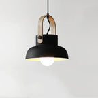 Valentina Vintage Suspension Noir/Orange Métal/Bois Chambre à coucher - Neutralighting
