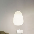 Ritta Design LED Suspension Blanc Verre Métal Chambre à coucher - Neutralighting
