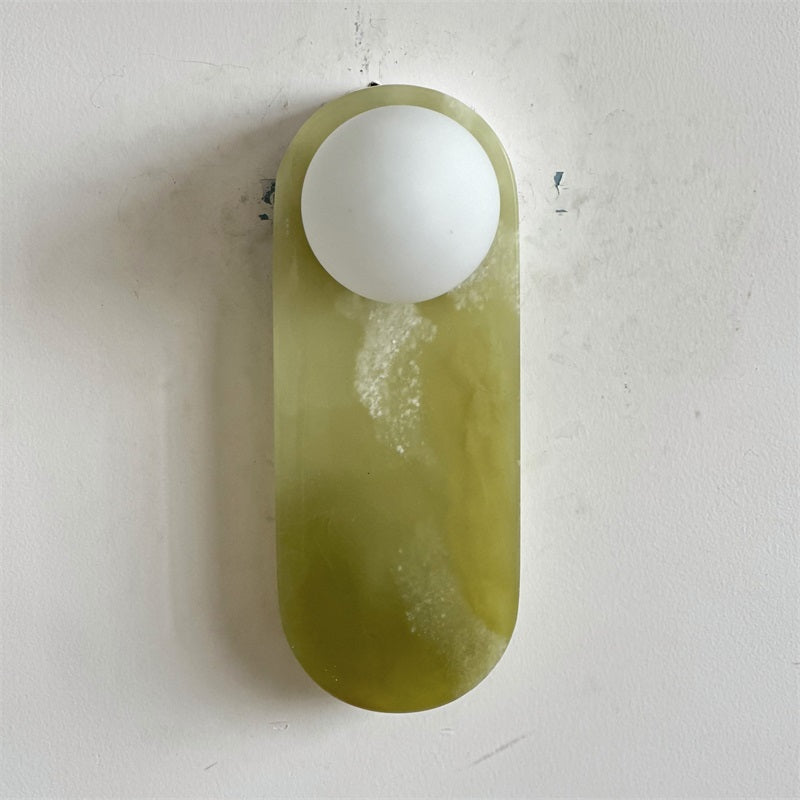 Syraeia Applique Murale Marbre Jade Minimaliste Moderne - Neutralighting