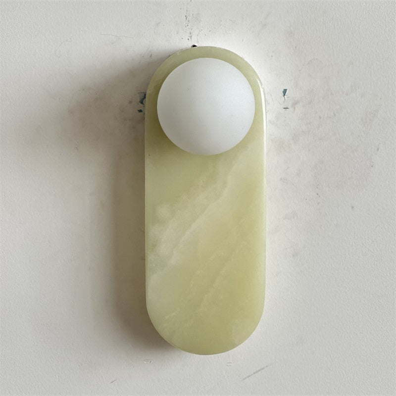 Syraeia Applique Murale Marbre Jade Minimaliste Moderne - Neutralighting