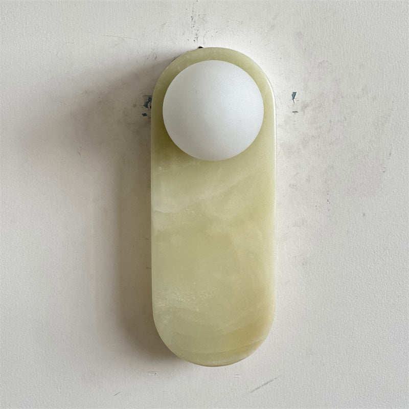 Syraeia Applique Murale Marbre Jade Minimaliste Moderne - Neutralighting