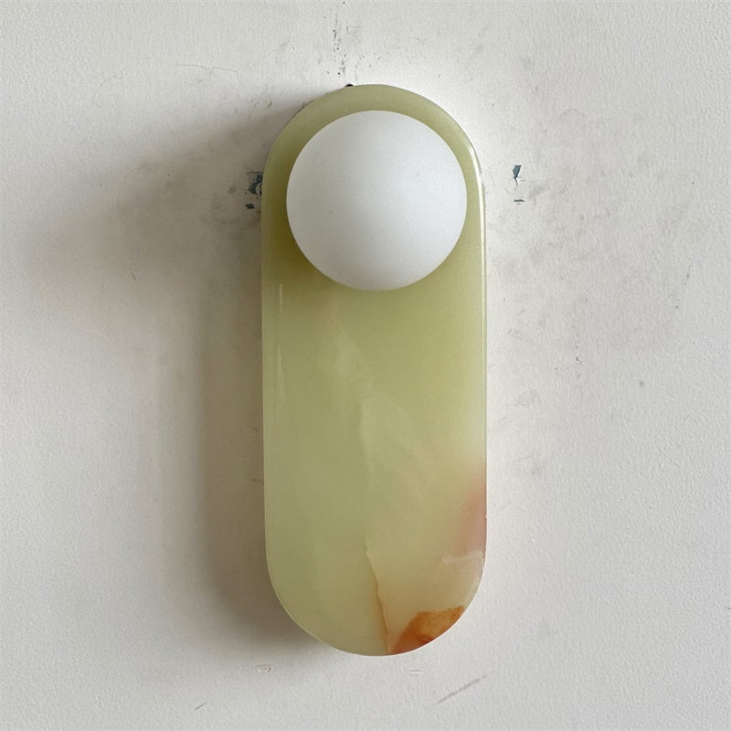 Syraeia Applique Murale Marbre Jade Minimaliste Moderne - Neutralighting