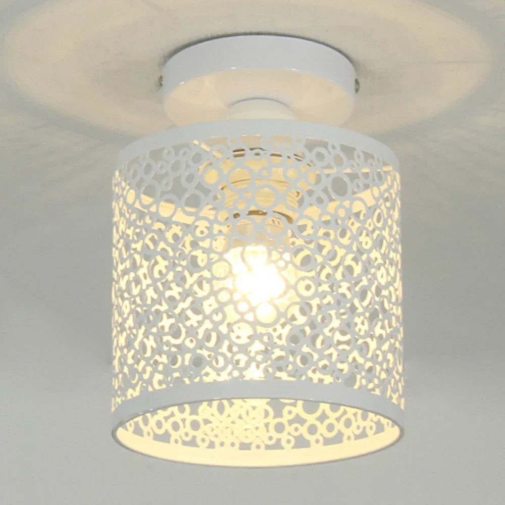 Plafonnier — Design nordique en fer forgé pour décoration intérieure