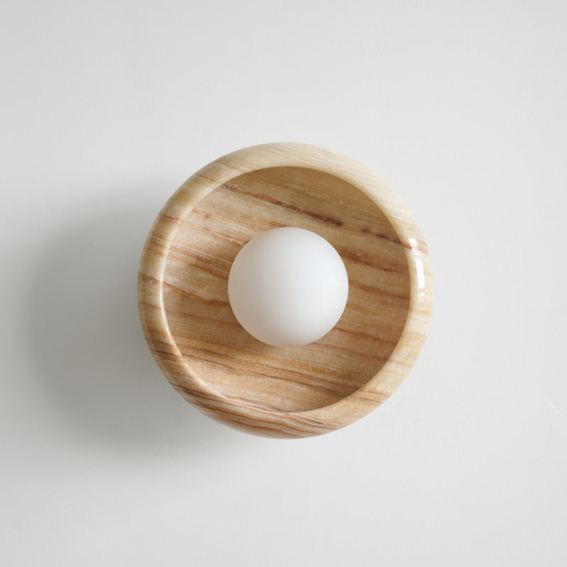 Onvix Applique murale en onyx naturel - Neutralighting