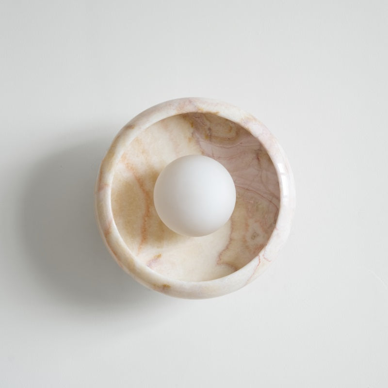 Piedra Applique Murale Marbre Verre Minimaliste - Neutralighting