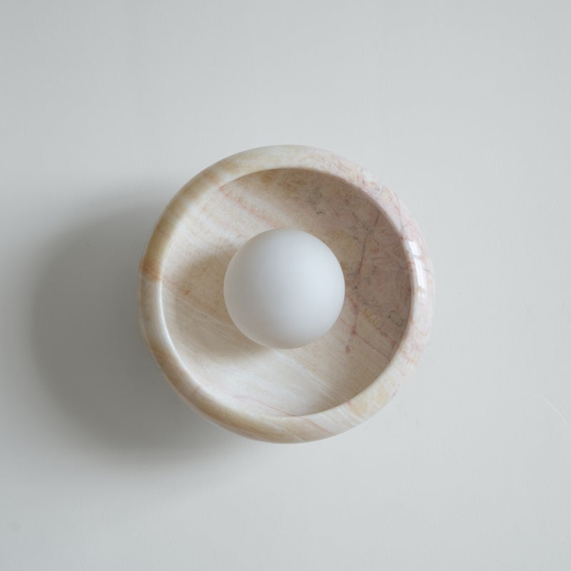 Onvix Applique murale en onyx naturel - Neutralighting