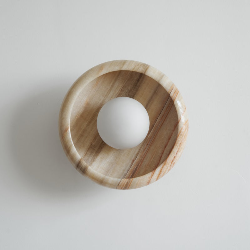 Onvix Applique murale en onyx naturel - Neutralighting