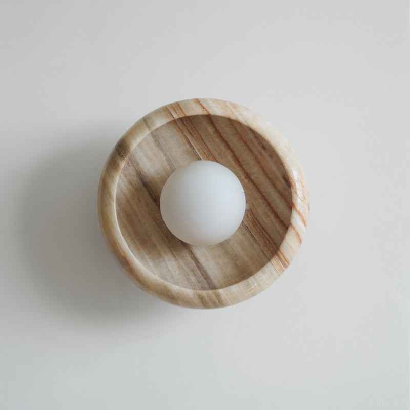 Onvix Applique murale en onyx naturel - Neutralighting