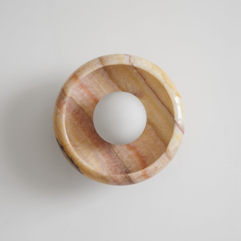 Onvix Applique murale en onyx naturel - Neutralighting