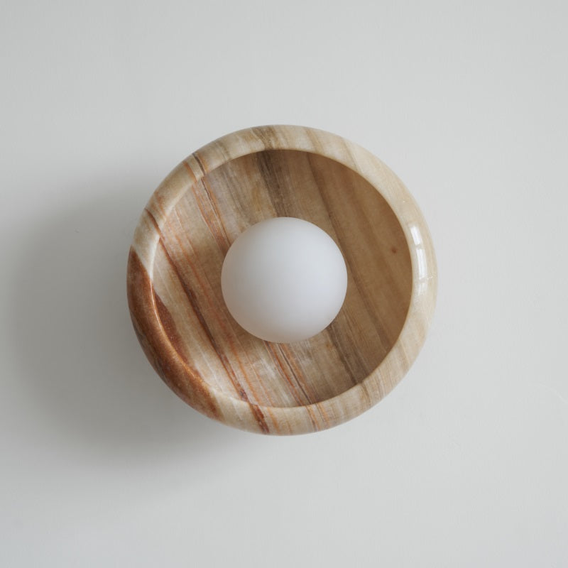 Piedra Applique Murale Marbre Verre Minimaliste - Neutralighting