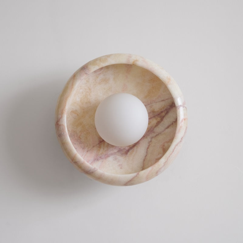Piedra Applique Murale Marbre Verre Minimaliste - Neutralighting