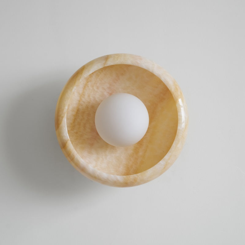 Onvix Applique murale en onyx naturel - Neutralighting