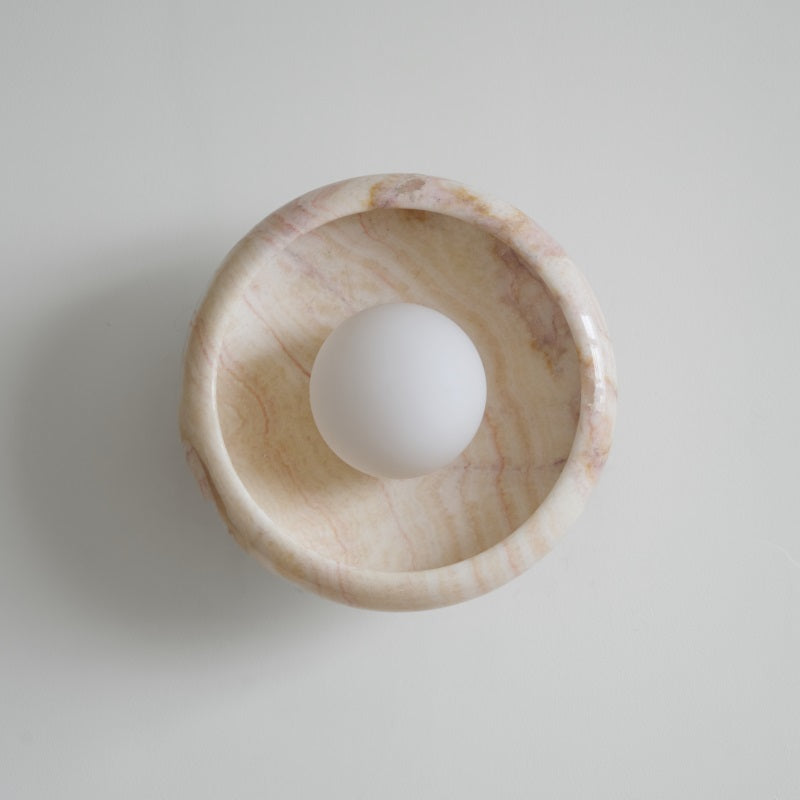 Onvix Applique murale en onyx naturel - Neutralighting