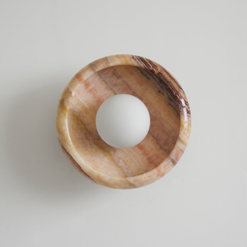 Onvix Applique murale en onyx naturel - Neutralighting
