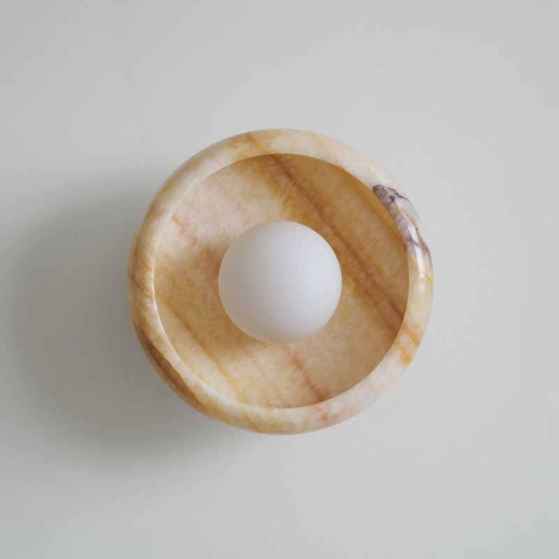 Onvix Applique murale en onyx naturel - Neutralighting