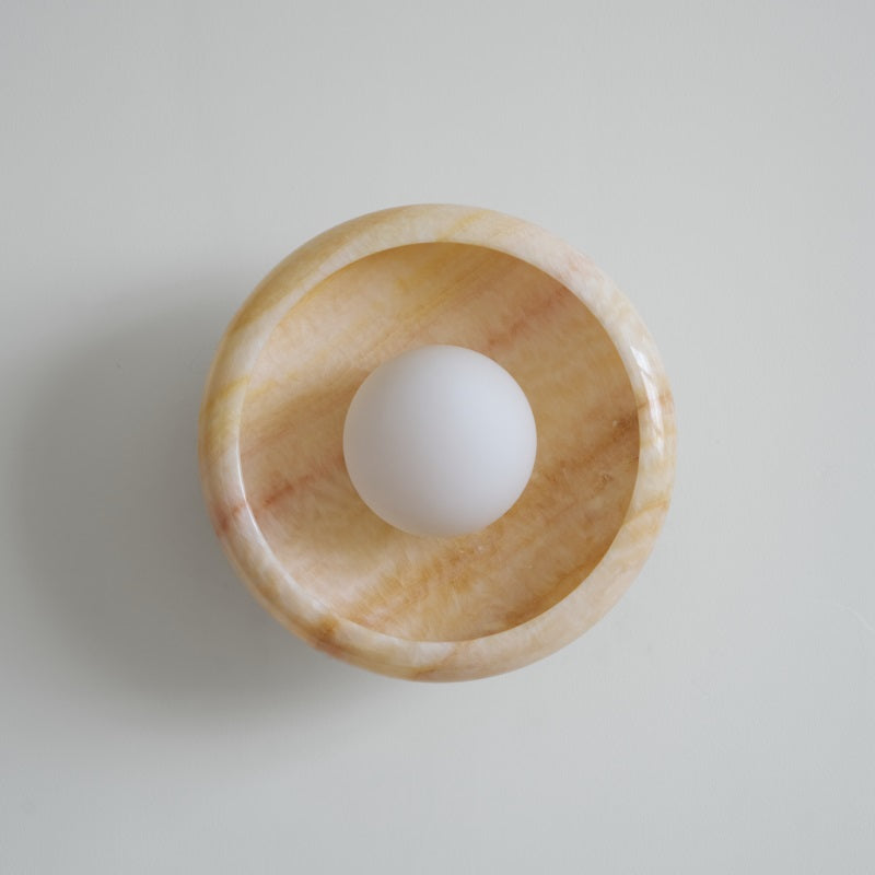 Onvix Applique murale en onyx naturel - Neutralighting