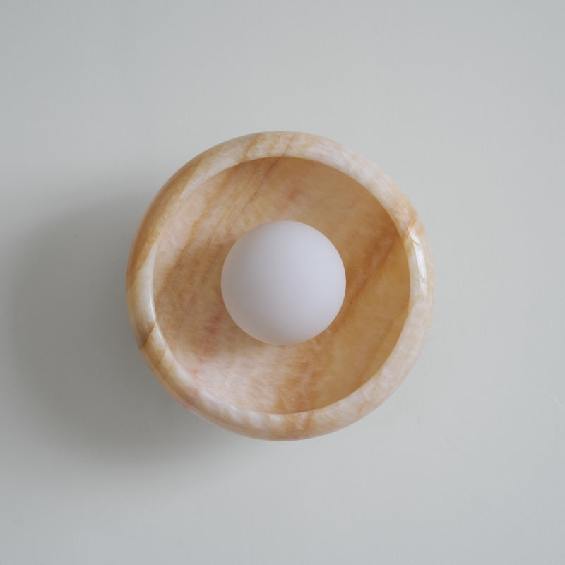 Onvix Applique murale en onyx naturel - Neutralighting