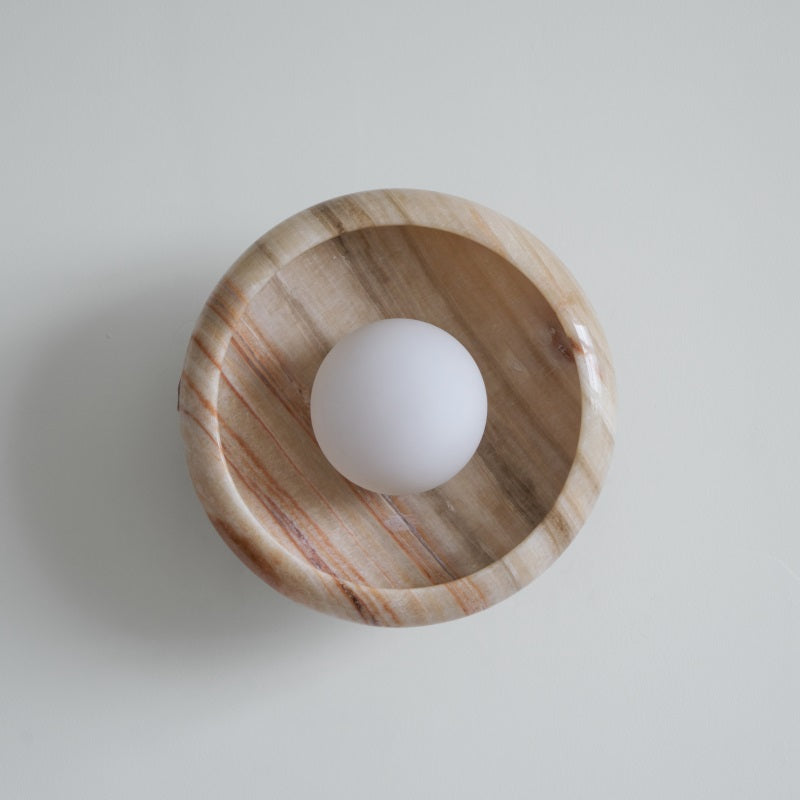 Piedra Applique Murale Marbre Verre Minimaliste - Neutralighting