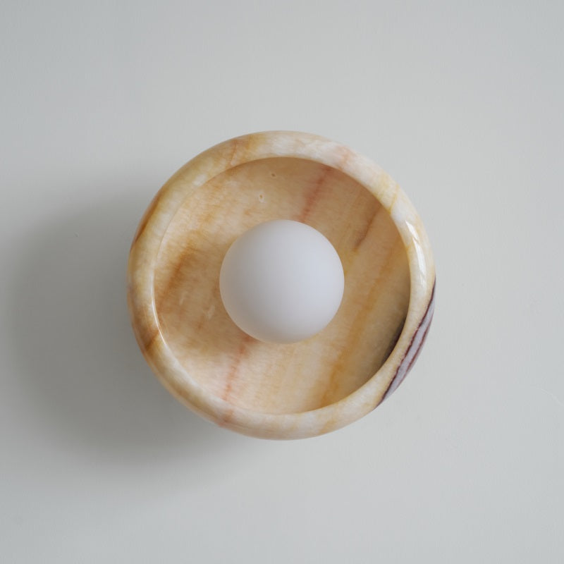 Onvix Applique murale en onyx naturel - Neutralighting