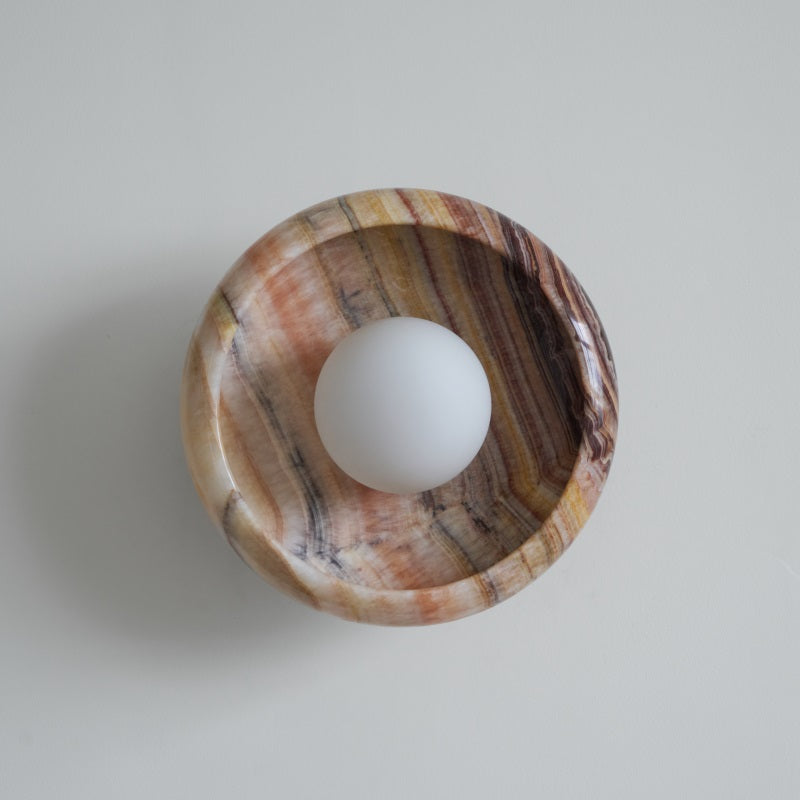 Onvix Applique murale en onyx naturel - Neutralighting
