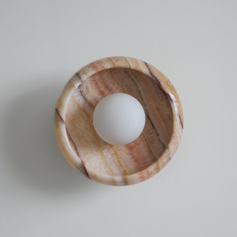 Onvix Applique murale en onyx naturel - Neutralighting