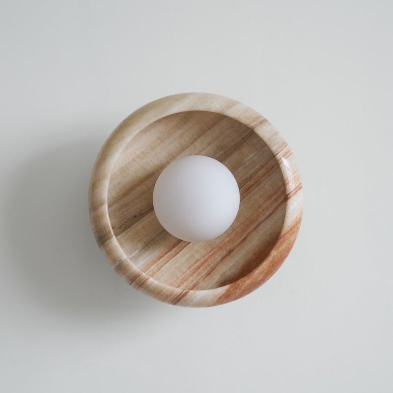 Onvix Applique murale en onyx naturel - Neutralighting