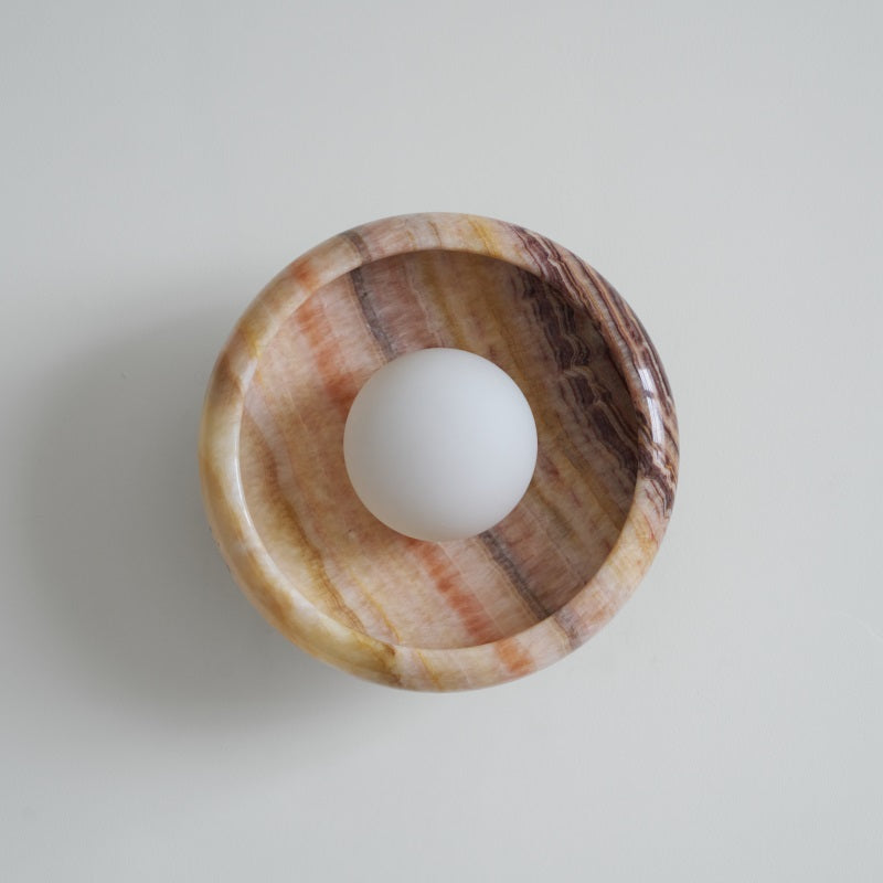 Onvix Applique murale en onyx naturel - Neutralighting