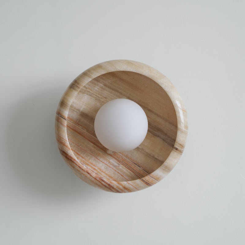 Onvix Applique murale en onyx naturel - Neutralighting