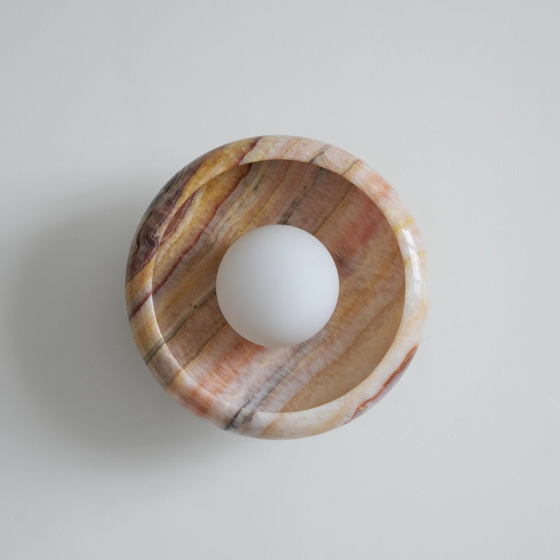 Onvix Applique murale en onyx naturel - Neutralighting