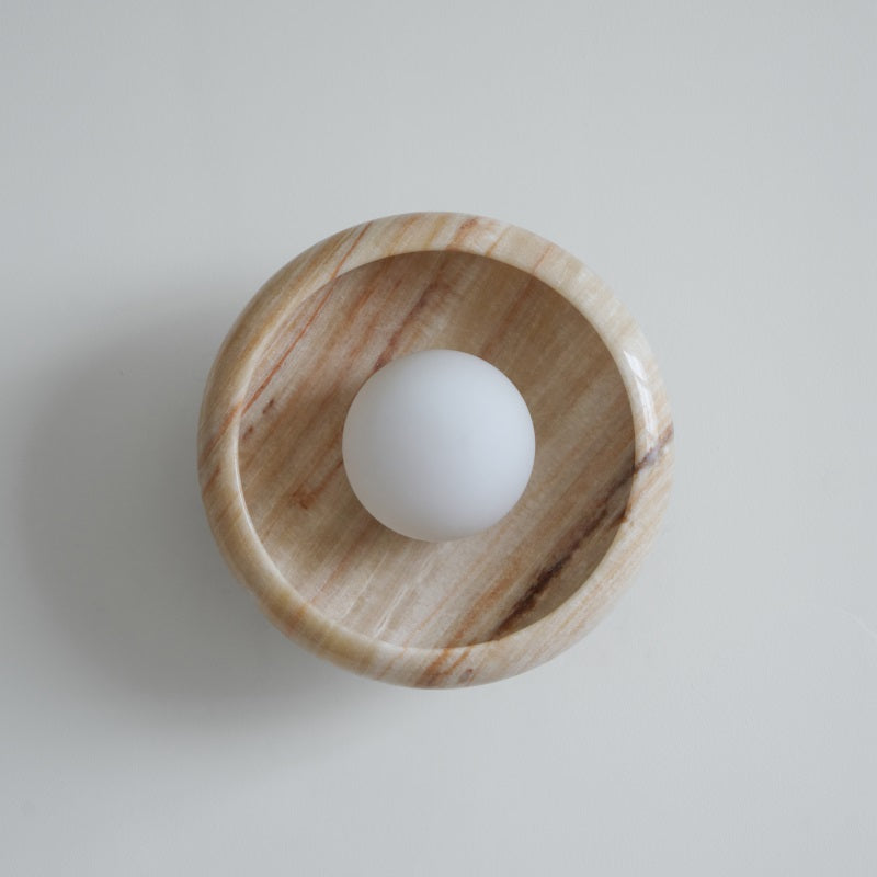 Onvix Applique murale en onyx naturel - Neutralighting