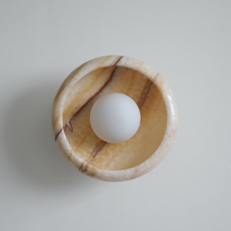 Onvix Applique murale en onyx naturel - Neutralighting