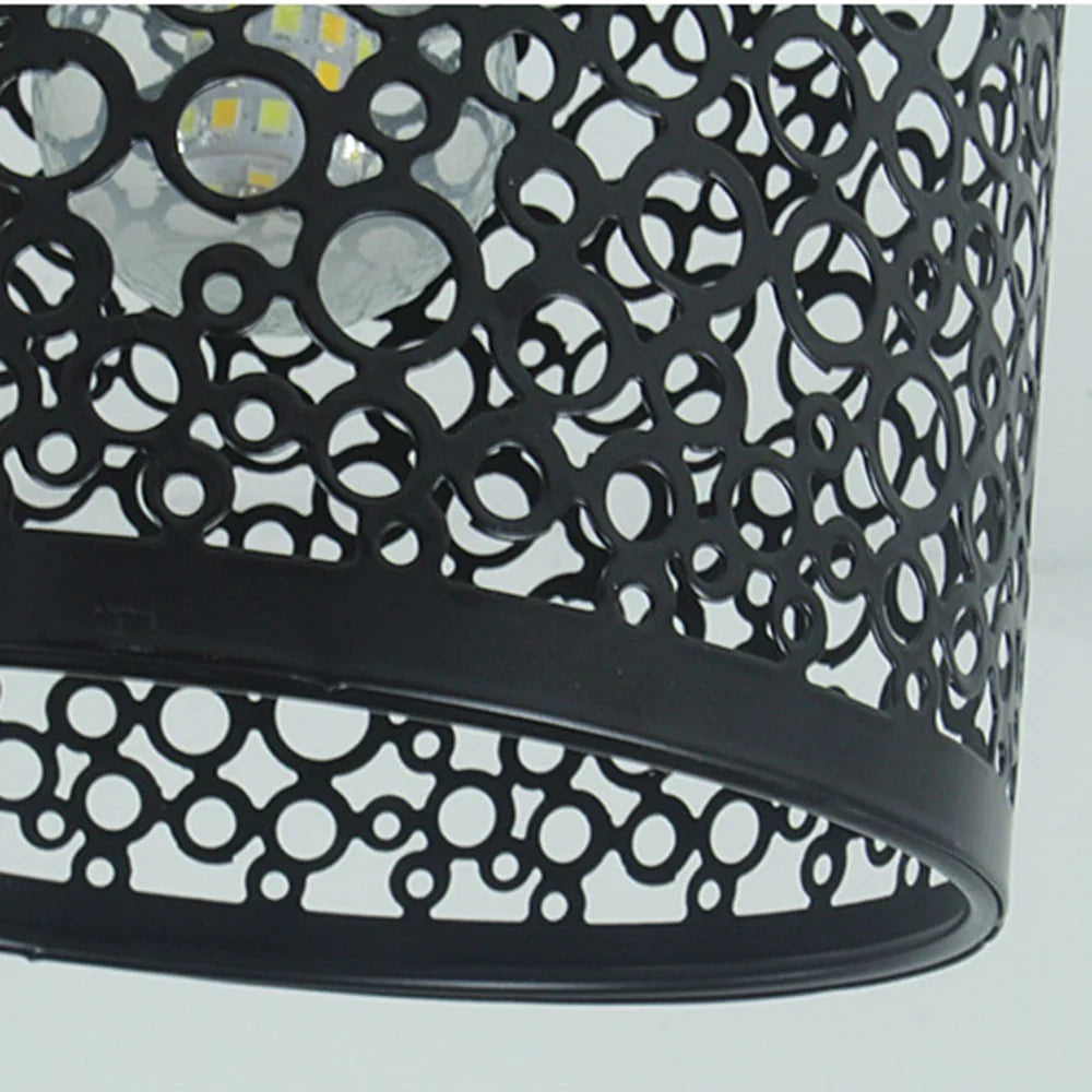 Plafonnier — Design nordique en fer forgé pour décoration intérieure